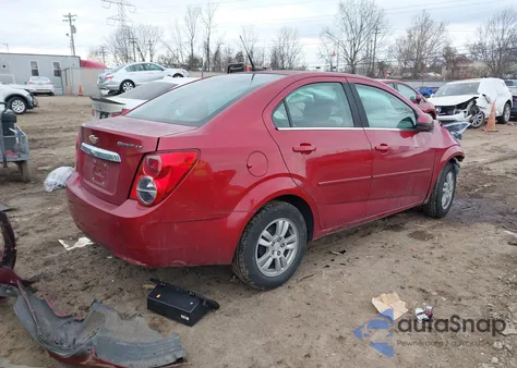 2014 Chevrolet Sonic Lt Auto from USA, damaged, VIN 1G1JC5SH5E4234333
